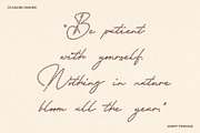 CS Aisling Dashed, a Script Font by Craft Supply Co. (Thumbnail 2 of 8)