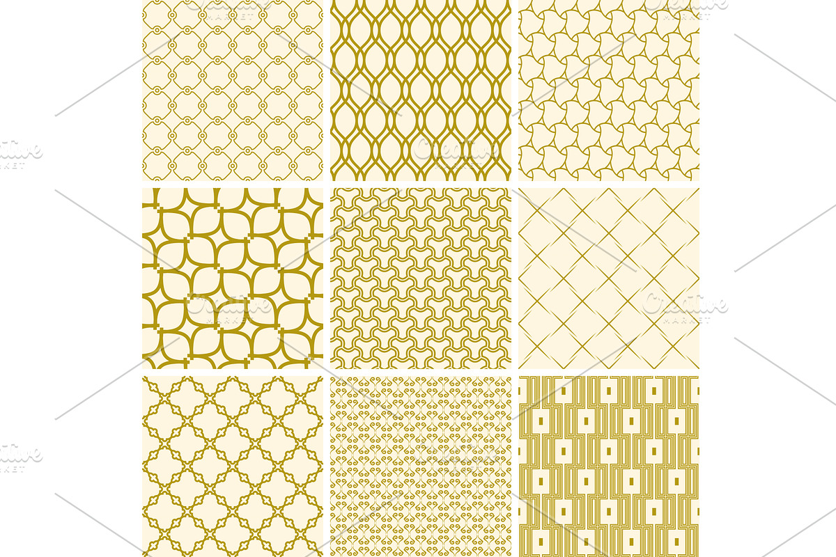 Big Set of Modern Vector Seamless, a Pattern Graphic by FineArtStudio (Photo 1 of 3)