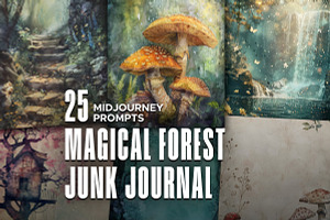 Magical Forest Junk Journal Prompts