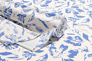 Blue Hand Painted Flowers, a Decorative Illustration by MalyskaStudio (Thumbnail 8 of 15)