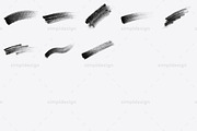 28 Charcoal Photoshop Brushes, a Brush Add-On by SimplDesign (Thumbnail 3 of 3)