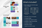 Canva Newsletter Template Dog Pets, an Email Template by PixelCraft (Thumbnail 6 of 15)