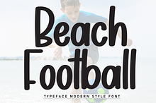 Beach Football | Script Font