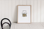 Cozy Halloween watercolor collection, a Seasonal Illustration by LiChu Art (Thumbnail 24 of 28)