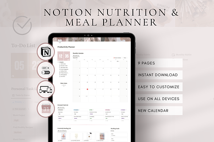 Meal & Nutrition Tracker for Notion