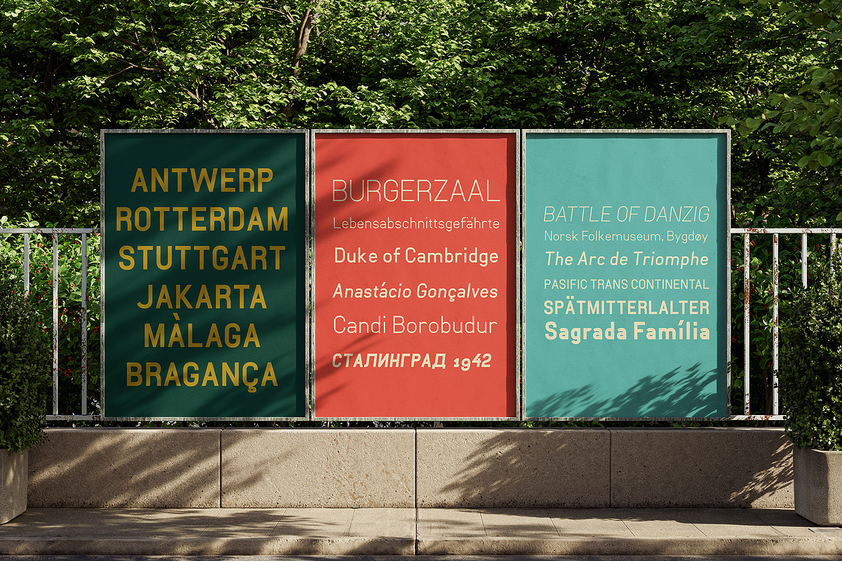 Neuesanstara Font Family, a Sans Serif Font by Bang Kumis Typefoundry (Photo 5 of 7)