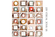 Mid Century Frame Mockup 30PSD, a Product Mockup by EkaterinaViArt (Thumbnail 11 of 11)