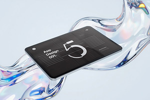 Futuristic Tablet Mockup