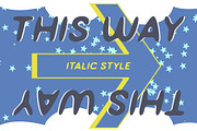 Agiven Blur, a Sans Serif Font by Craft Supply Co. (Thumbnail 2 of 8)