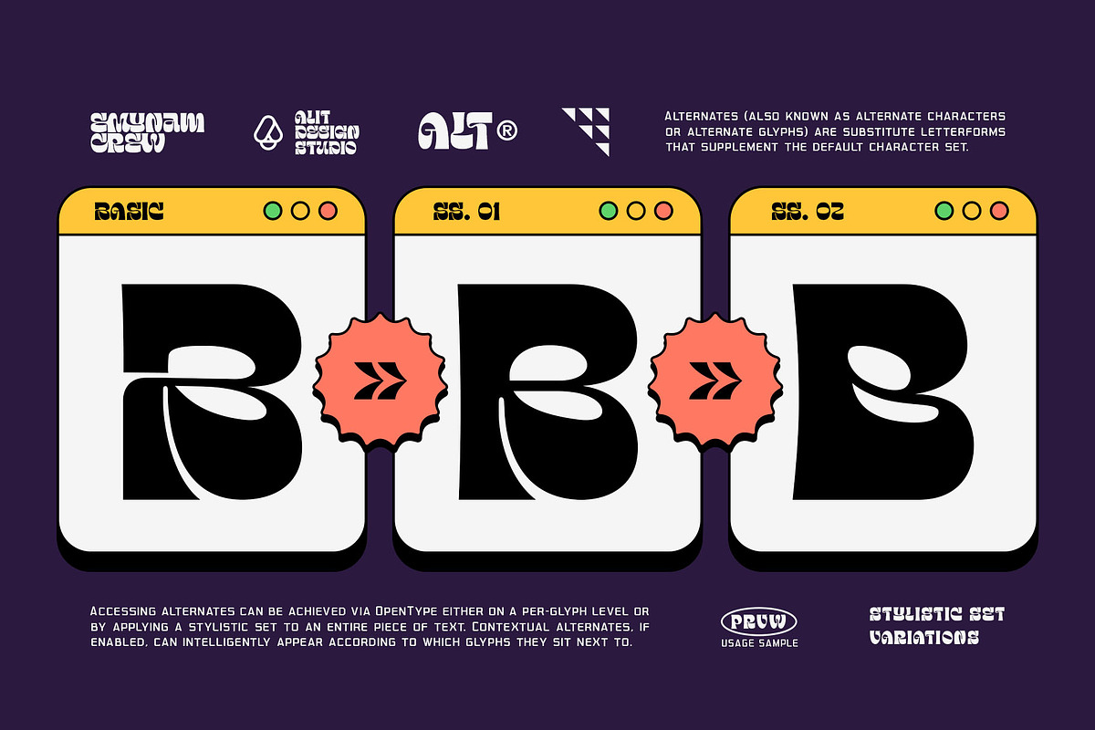 Emynam Crew Typeface, a Sans Serif Font by alit design (Photo 10 of 20)