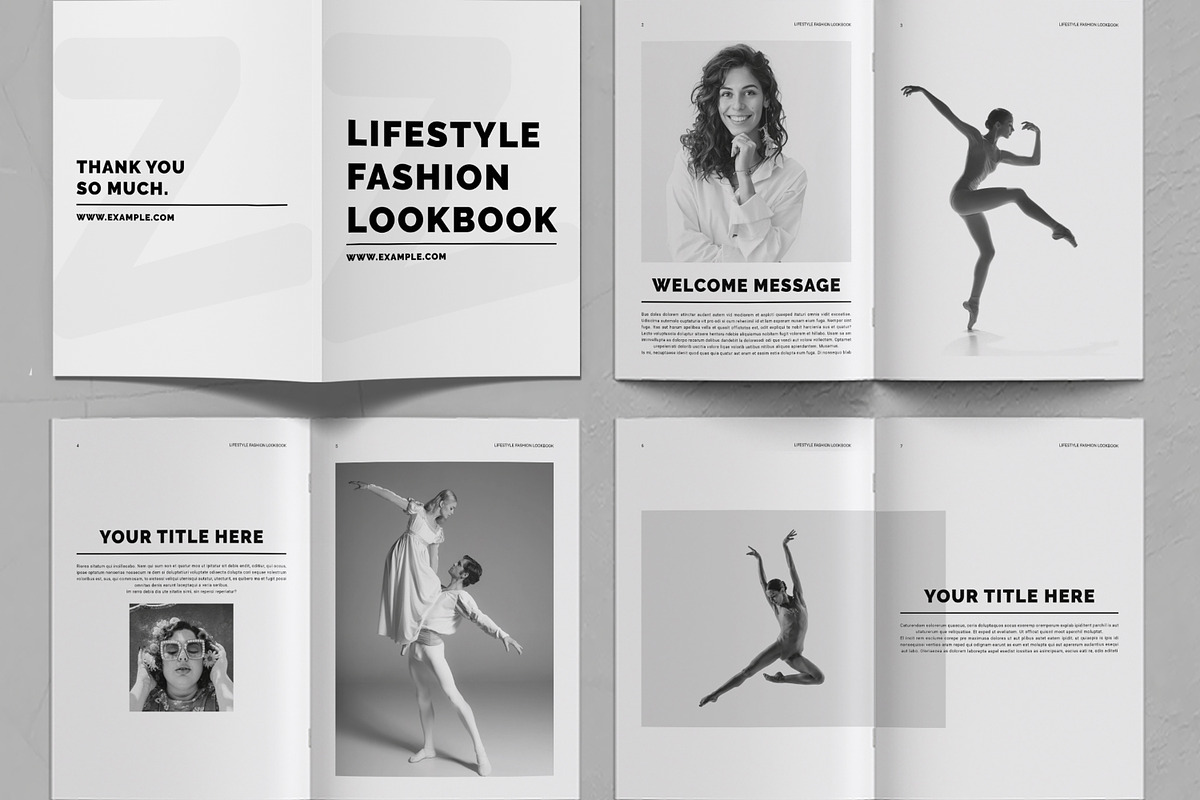 Lifestyle Fashion Magazine Layout, a Magazine Template by ContestDesign (Photo 4 of 4)