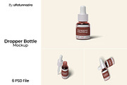Dropper Bottle Mockup, a Merchandise Mockup by ulfatunnazira (Thumbnail 1 of 7)