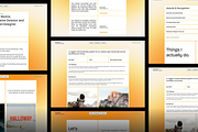 Portfolio Website Figma Template, an UI Kit Template by Rozepaars Design (Thumbnail 4 of 5)