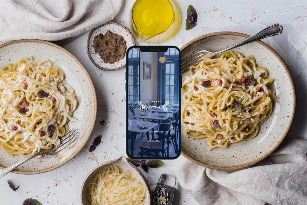 Sicily Restaurant - Squarespace 7.1 Template preview 3