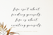 Mellanie Calligraphy Font, a Handwritten Font by Pen Culture (Thumbnail 2 of 9)
