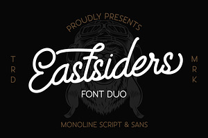Eastsiders - Monoline Font Duo