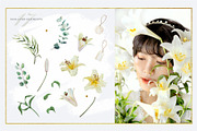 The Whisper of Lilies, a Decorative Illustration by Farida Bik (Thumbnail 2 of 11)