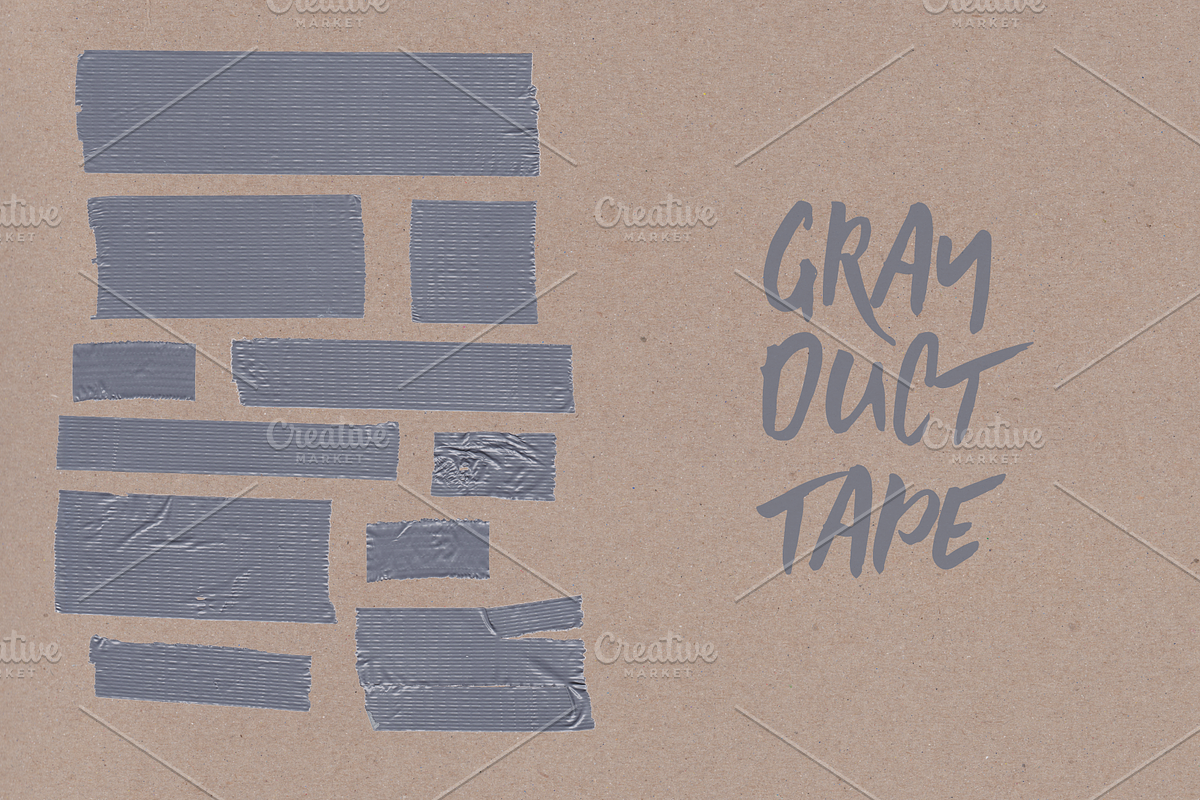 Duct & Masking Tape Super Pack! +, an Object Graphic by Linepup Design Co. (Photo 3 of 5)