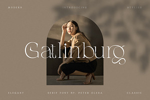 Gatlinburg - Modern Serif Font