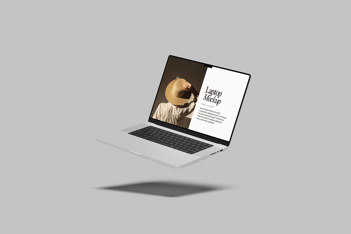 MacBook Laptop Mockup Bundle, a Mac Mockup by Graphiculon (Photo 5 of 11)