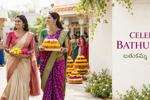 Bathukamma festival celebration show