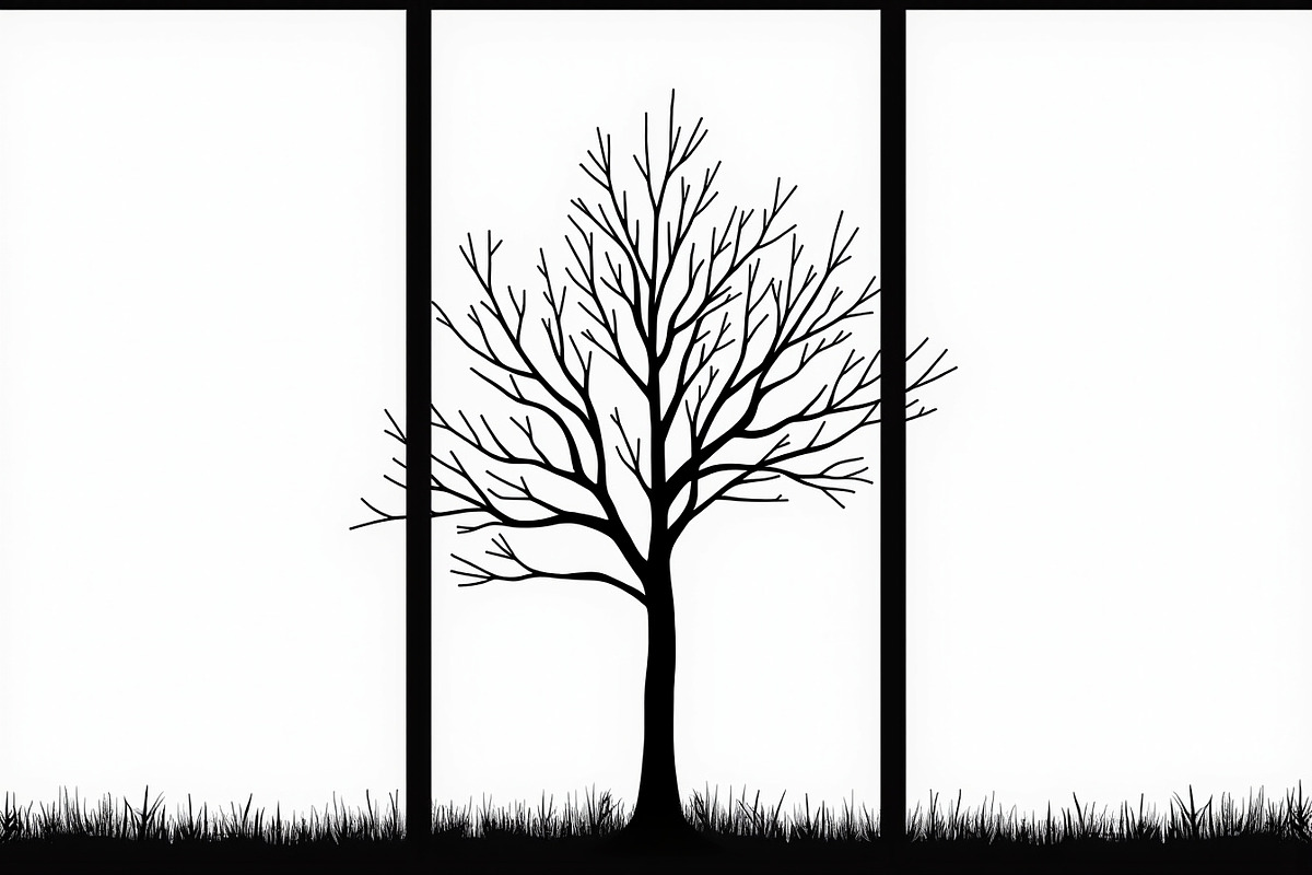 Multi-Panel Tree Silhouette Laser, a Graphic by balal (Photo 3 of 9)