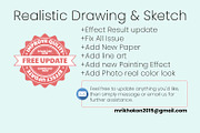 Realistic Drawing & Sketch Effect, an Action Add-On by MRI STUDIO (Thumbnail 3 of 27)
