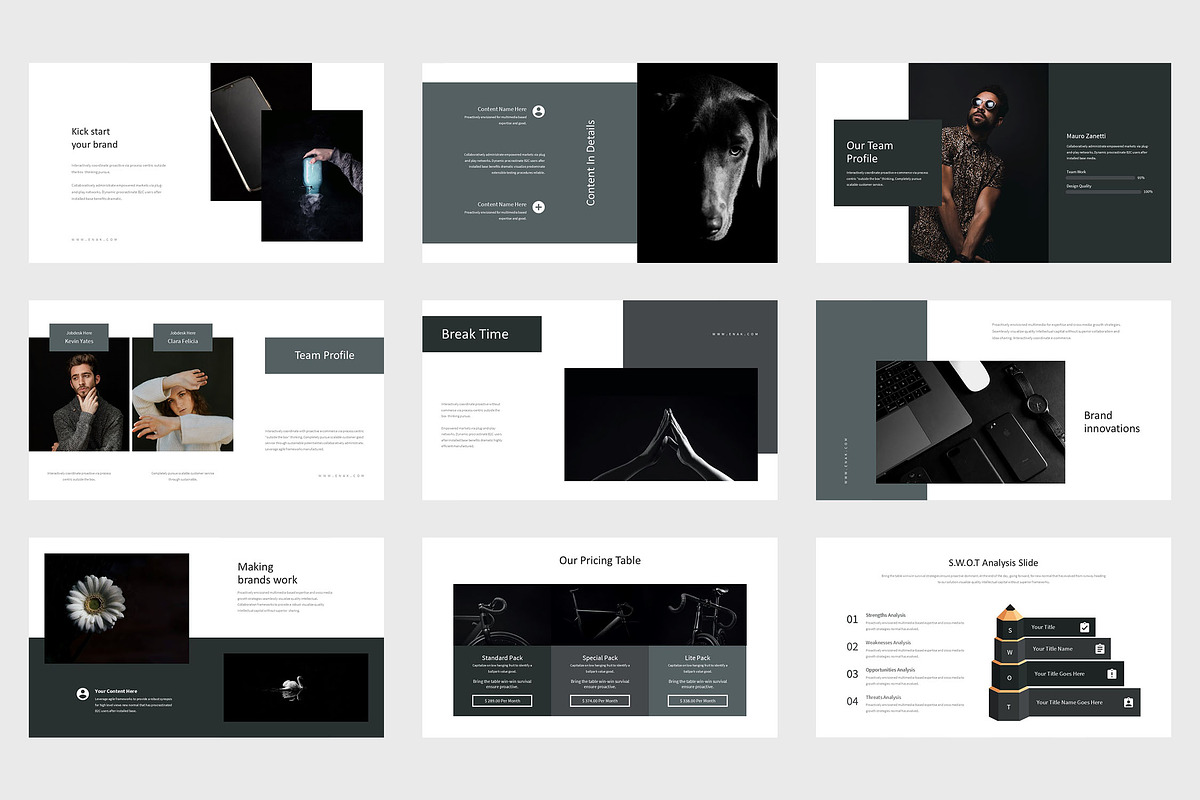 Enak : Business Pitch Keynote, a Presentation Template by Punkl Camp (Photo 3 of 9)