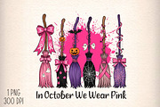 In October We Wear Pink, Breast Canc, an Illustration by Daily.Designs (Thumbnail 1 of 5)