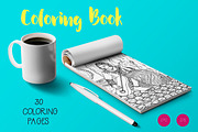 Women of the world Coloring Book, an Illustration by ivanushka-art (Thumbnail 3 of 6)
