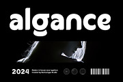 Algance Modern Sans Typeface, a Sans Serif Font by RantautypeStudio (Thumbnail 1 of 15)