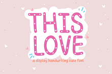 This Love font