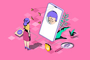 Business Isometric Web Illustrations, a Templates & Theme by alexdndz (Thumbnail 3 of 21)