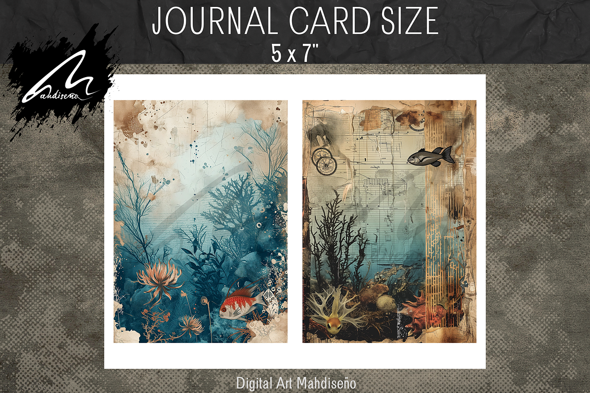 Grunge Nautical World Paper, a Background Graphic by Digital Art Mahdiseño (Photo 6 of 10)