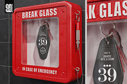 Keychain in Emergency Box Mockup, an Advertising Mockup by SD Mockup (Thumbnail 2 of 4)