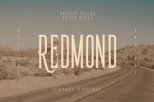Redmond Vintage Condensed Font