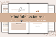Mindfulness Journal | KDP Interior, a Templates & Theme by KDPISH (Thumbnail 1 of 4)