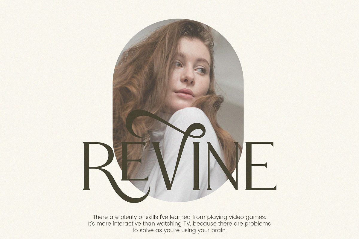 Rogatte || elegant ligature serif, a Serif Font by ToniStudio (Photo 2 of 16)