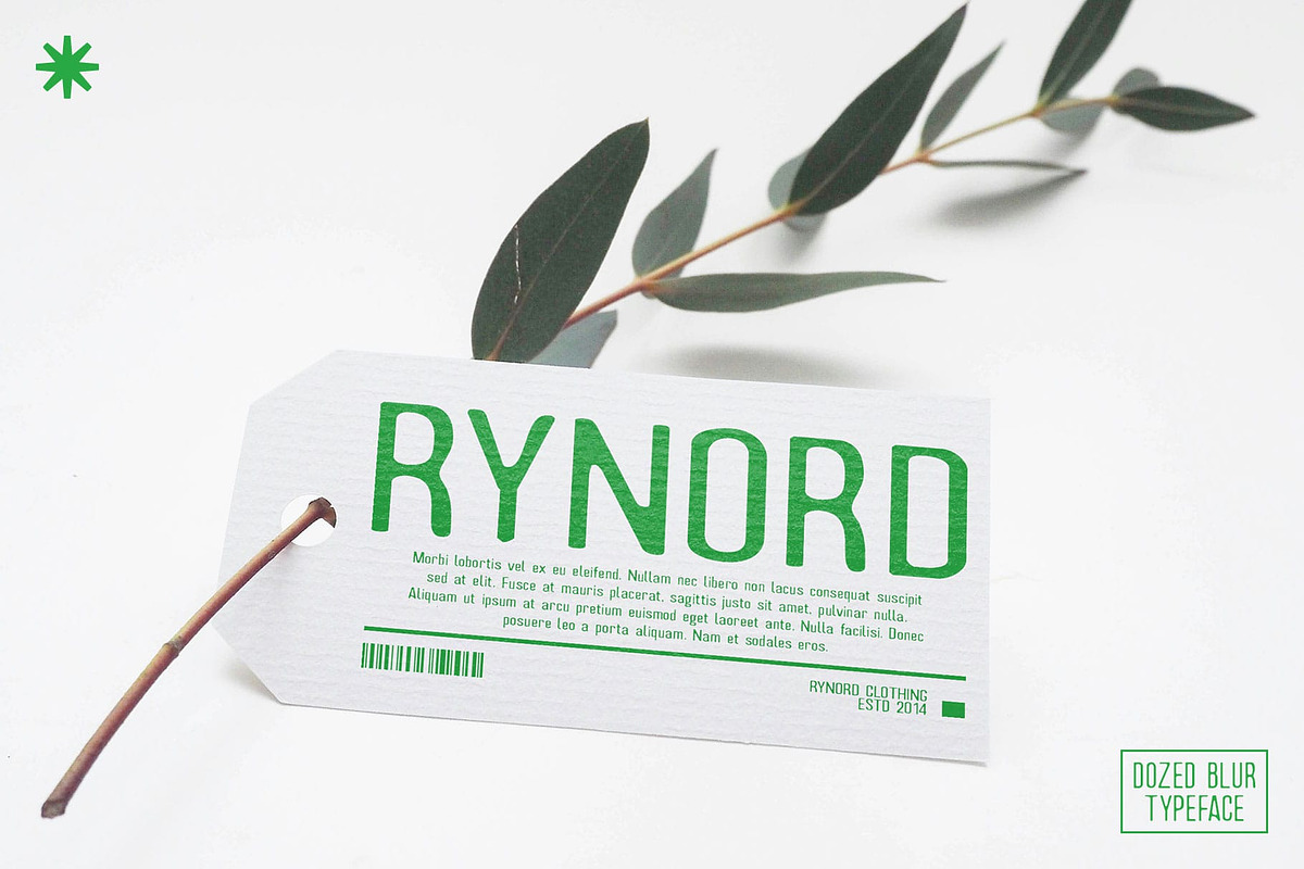 Dozed Blur, a Sans Serif Font by Craft Supply Co. (Photo 5 of 8)