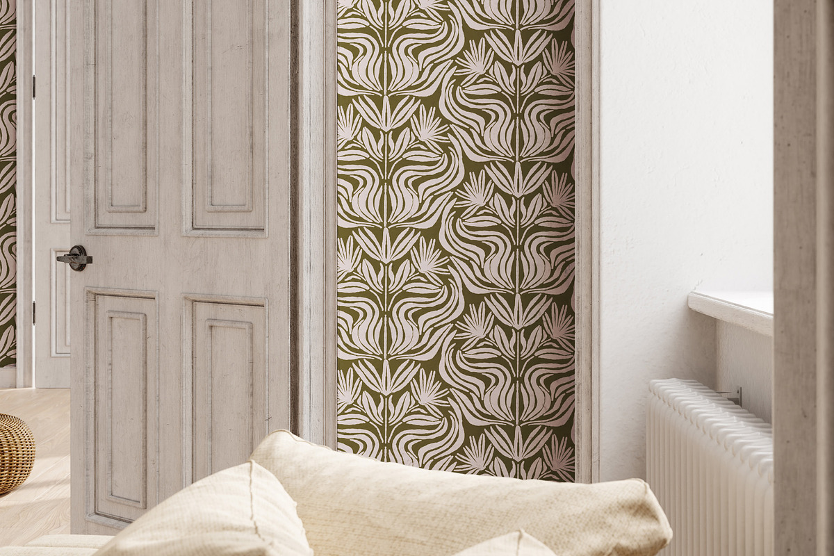 Classic Wallpapers No 12, a Wallpaper Graphic by Bloomart Studio (Photo 5 of 7)