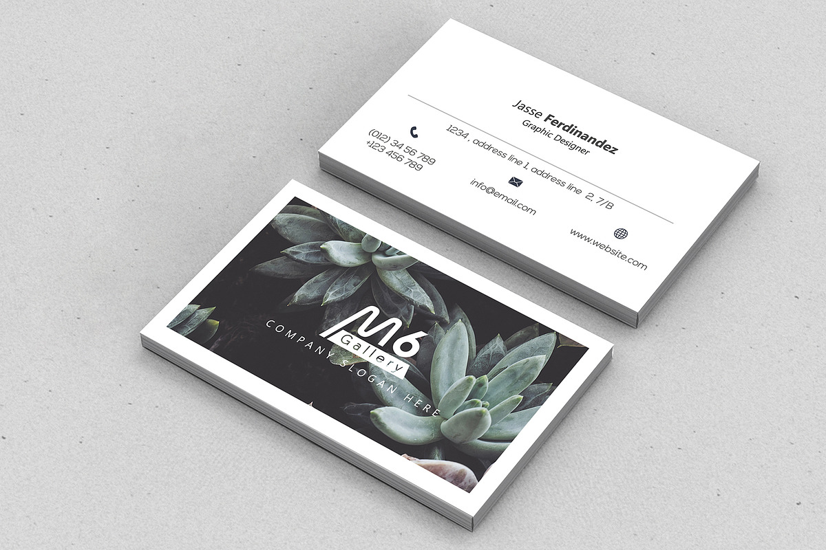Unique 50 Business Card Bundle, a Business Card Template by M6 Gallery (Photo 111 of 151)