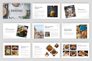 Dining - Google Slides Template