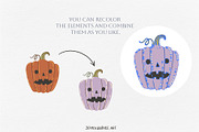 Halloween Vector Clipart & Patterns, a Decorative Illustration by Jenny Quince (Thumbnail 13 of 14)