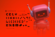 Vandroit - Techno Display Font, a Sans Serif Font by Dhabee (Thumbnail 2 of 5)