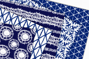 Shibori Tie Dye Seamless Patterns, a Pattern Graphic by CatJello Graphics (Thumbnail 6 of 28)