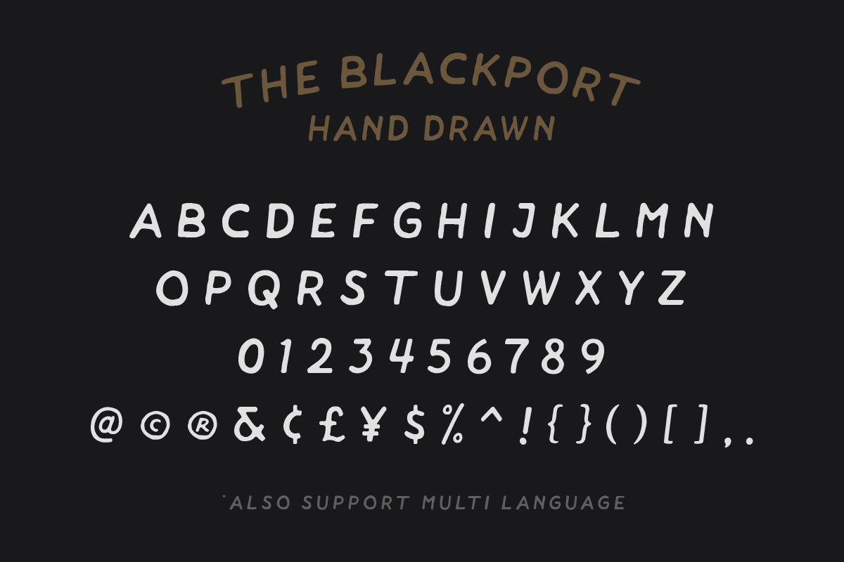 The Blackport Font Pack! (+EXTRA), a Serif Font by IronbirdCreative (Photo 11 of 12)