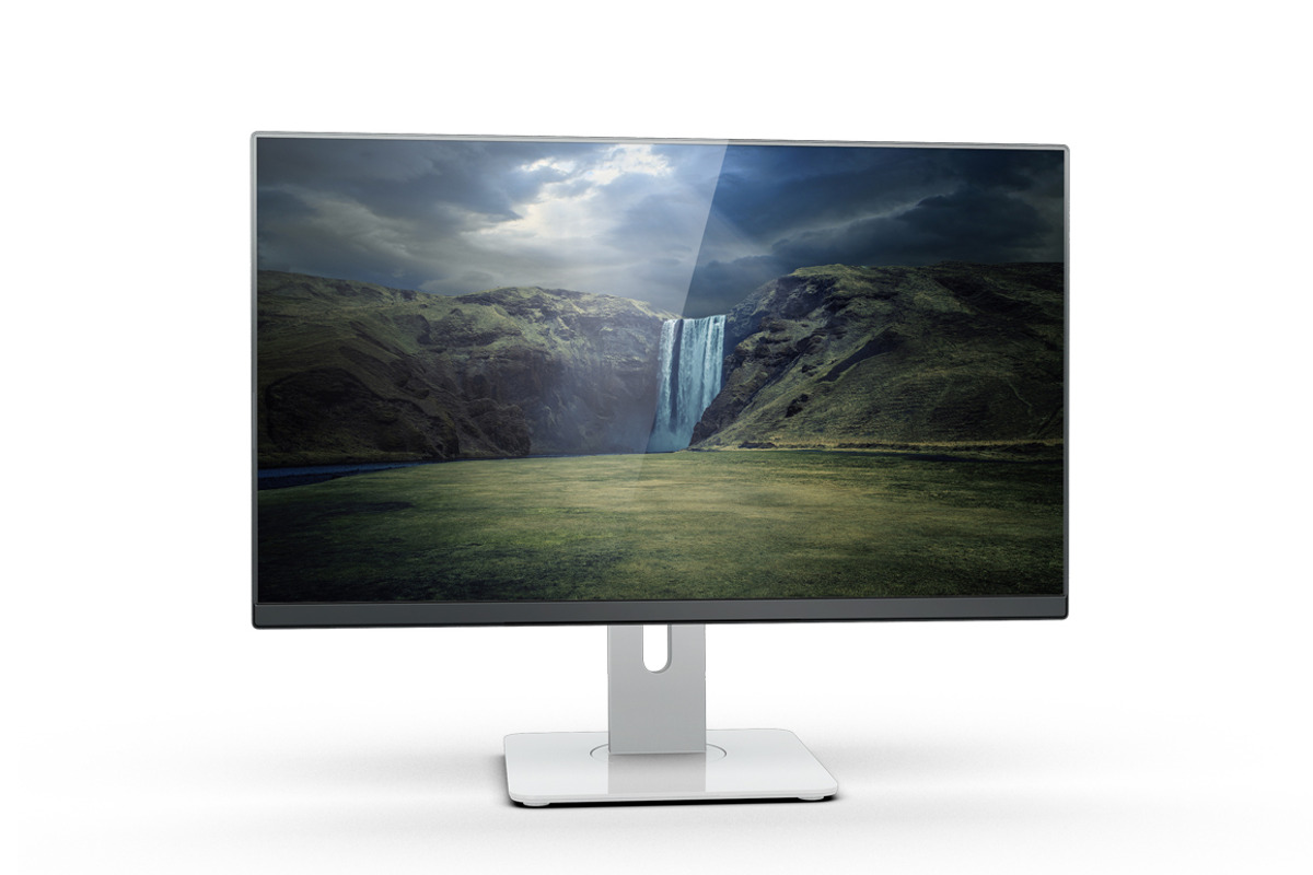 Monitor U2414h Mockup, a Product Mockup by PixelMockup (Photo 13 of 14)