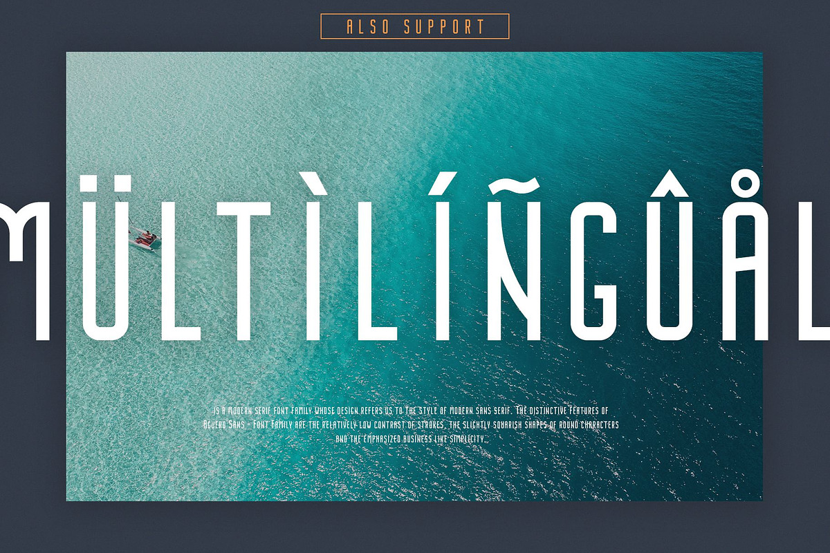 Nordin - Condensed Sans Serif Font, a Sans Serif Font by Craft Supply Co. (Photo 9 of 11)