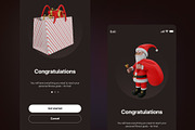 Santa – Christmas 3D Models, an Object 3D Model by Iqonic Design (Thumbnail 3 of 6)