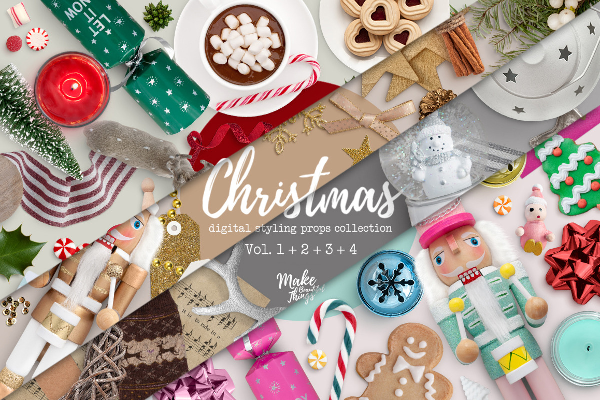 Bundle / Christmas Scene Creators, a Product Mockup by Make Beautiful Things (Photo 1 of 7)